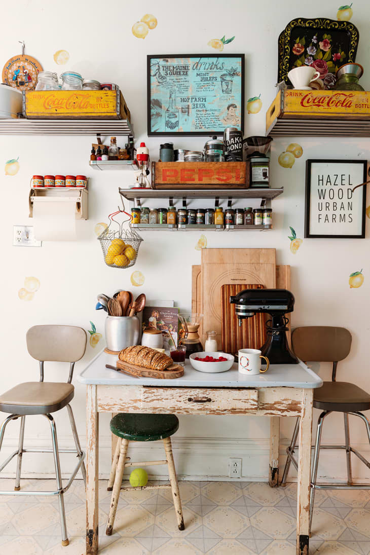 7 Clever Solutions to Steal From This Vintage Kitchen | The Kitchn